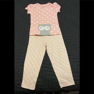 Baby girl’s pj set